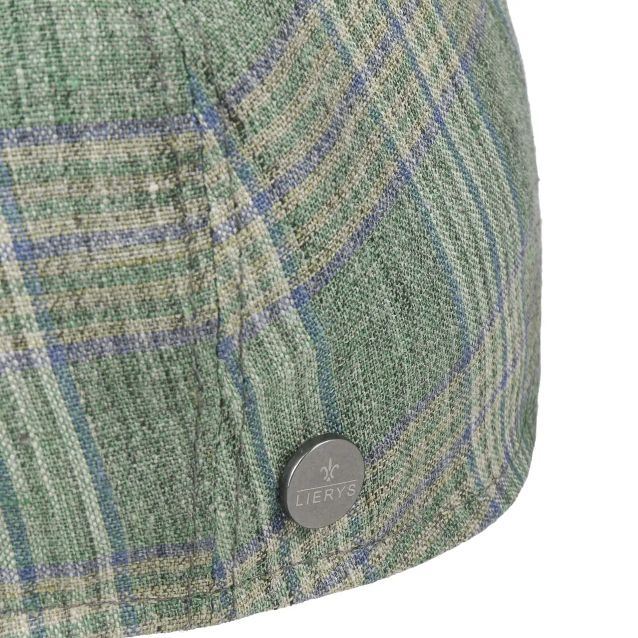 Murton Linen Flat Cap by Lierys