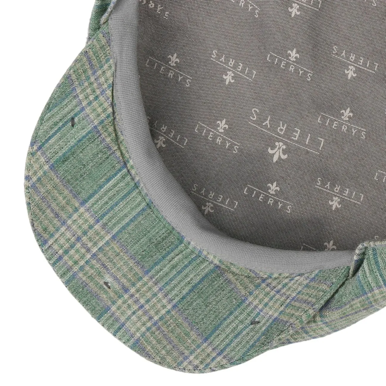 Murton Linen Flat Cap by Lierys