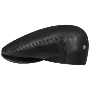 Napa Leather Flat Cap by Lierys