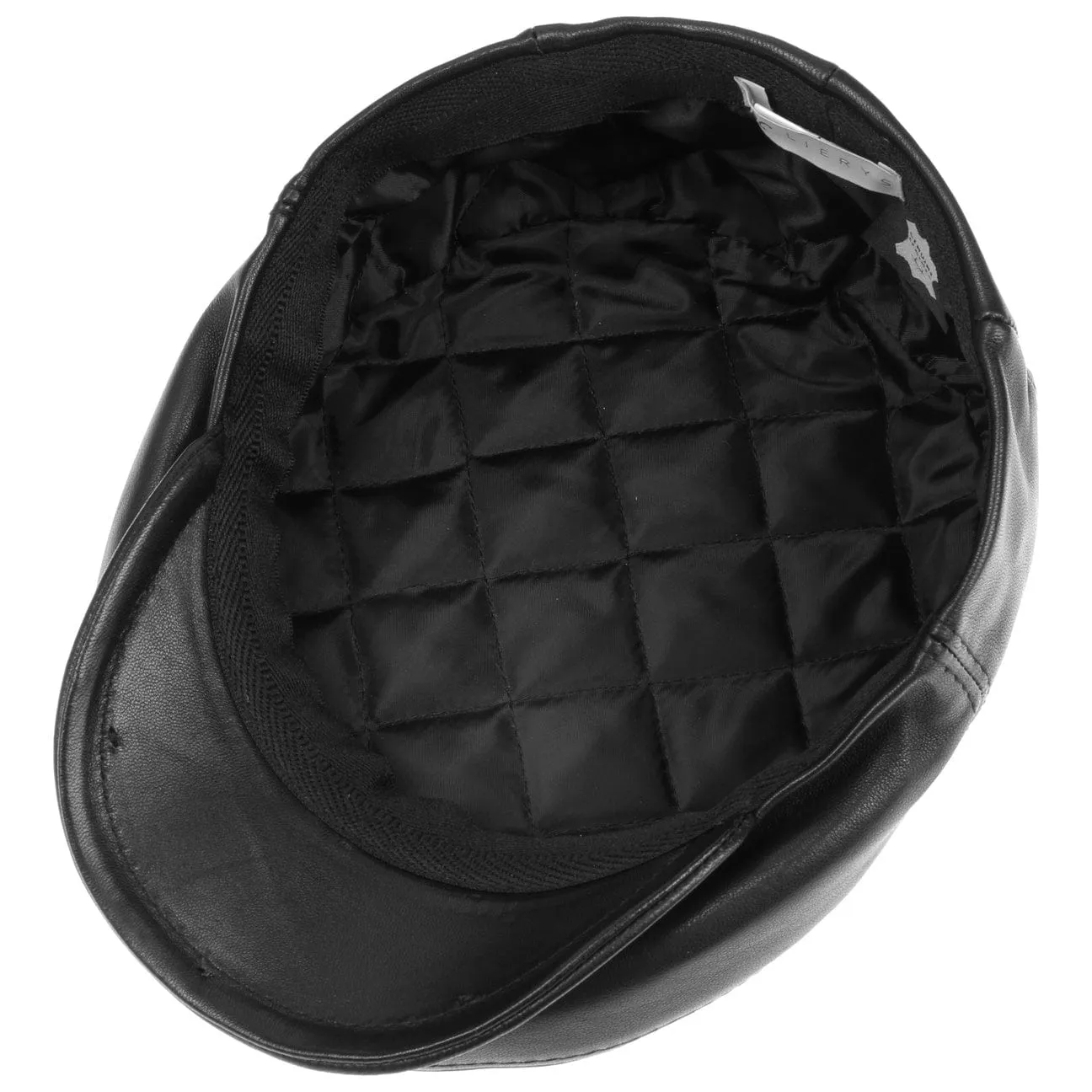 Napa Leather Flat Cap by Lierys