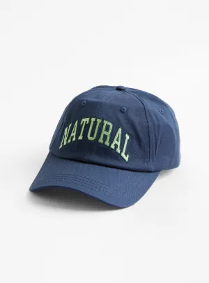 Natural Dad Hat Navy
