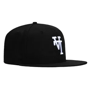 New Era 59Fifty Los Angeles Dodgers Upside Down Green UV Hat - Black, White