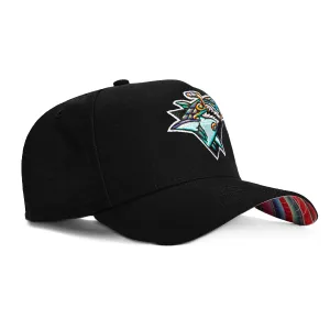 New Era 9Forty A-Frame San Jose Sharks Snapback Serape UV Tiburones Hat - Black