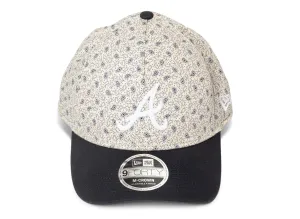 New Era Micro Print 940MC Atlanta Braves Strapback Hat xld