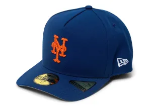 New Era Script Safety Pin New York Mets Fitted Hat xld