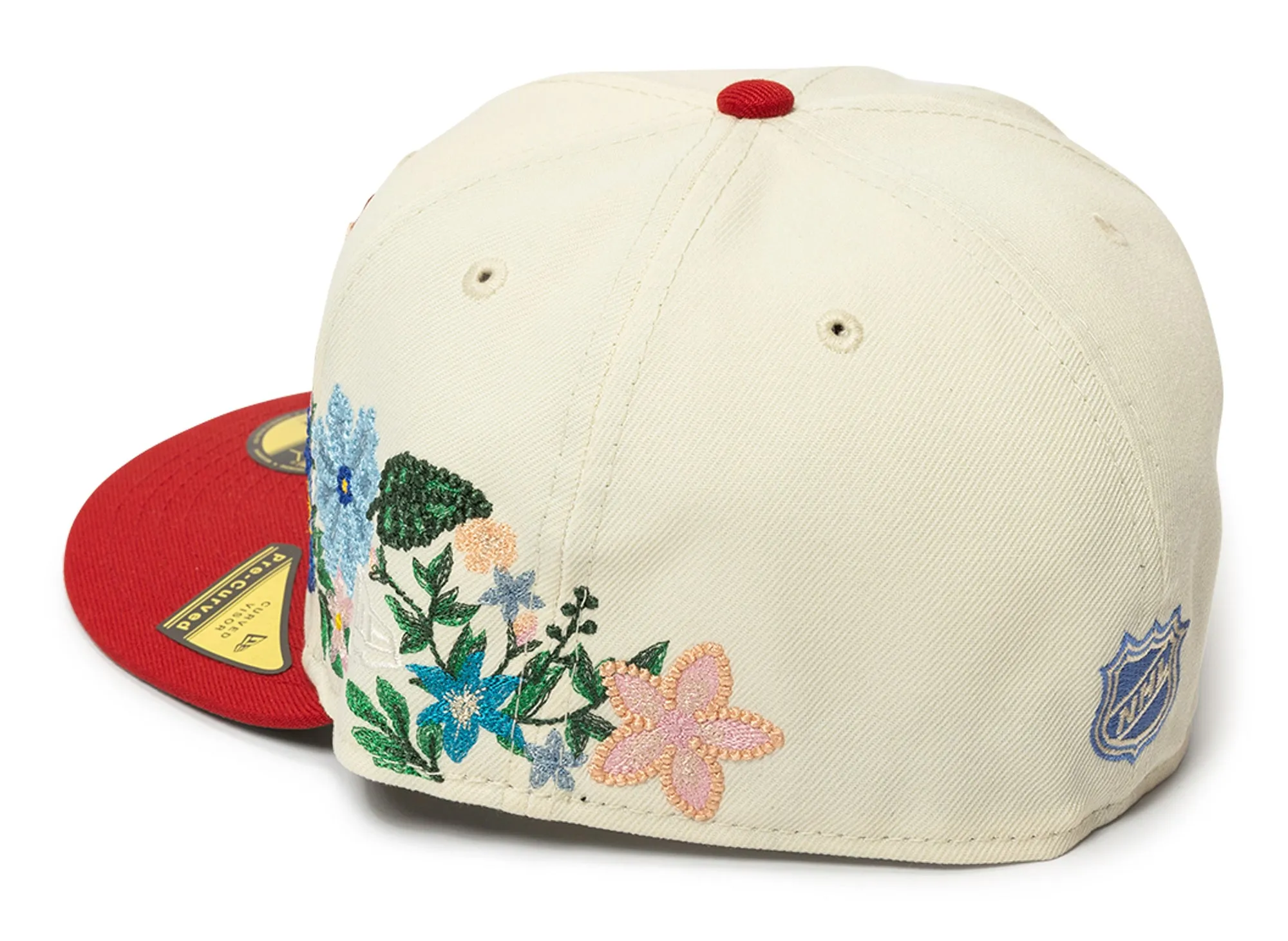 New Era Tonal Florals Detroit Red Wings Fitted Hat xld