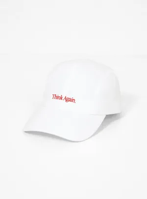 NEWYOURS Think Again Jet Cap White