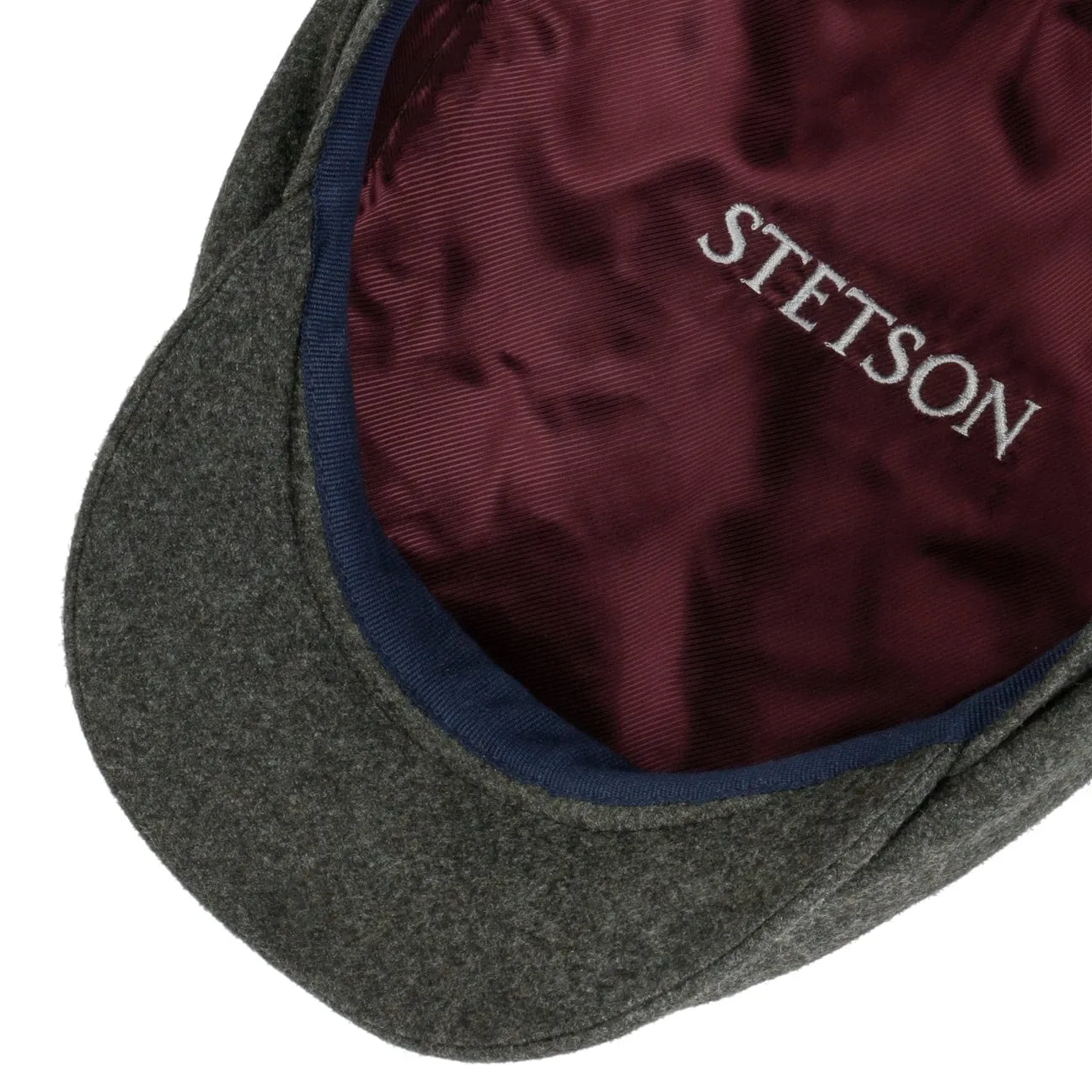 Oldbury Driver Flat Cap by Stetson