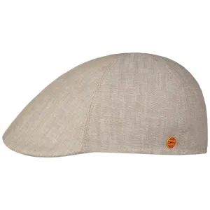 Paddy Linen Flat Cap by Mayser