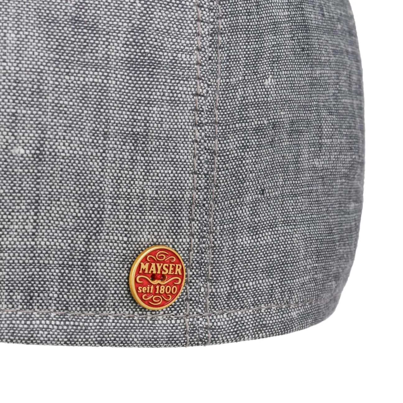 Paddy Linen Flat Cap by Mayser