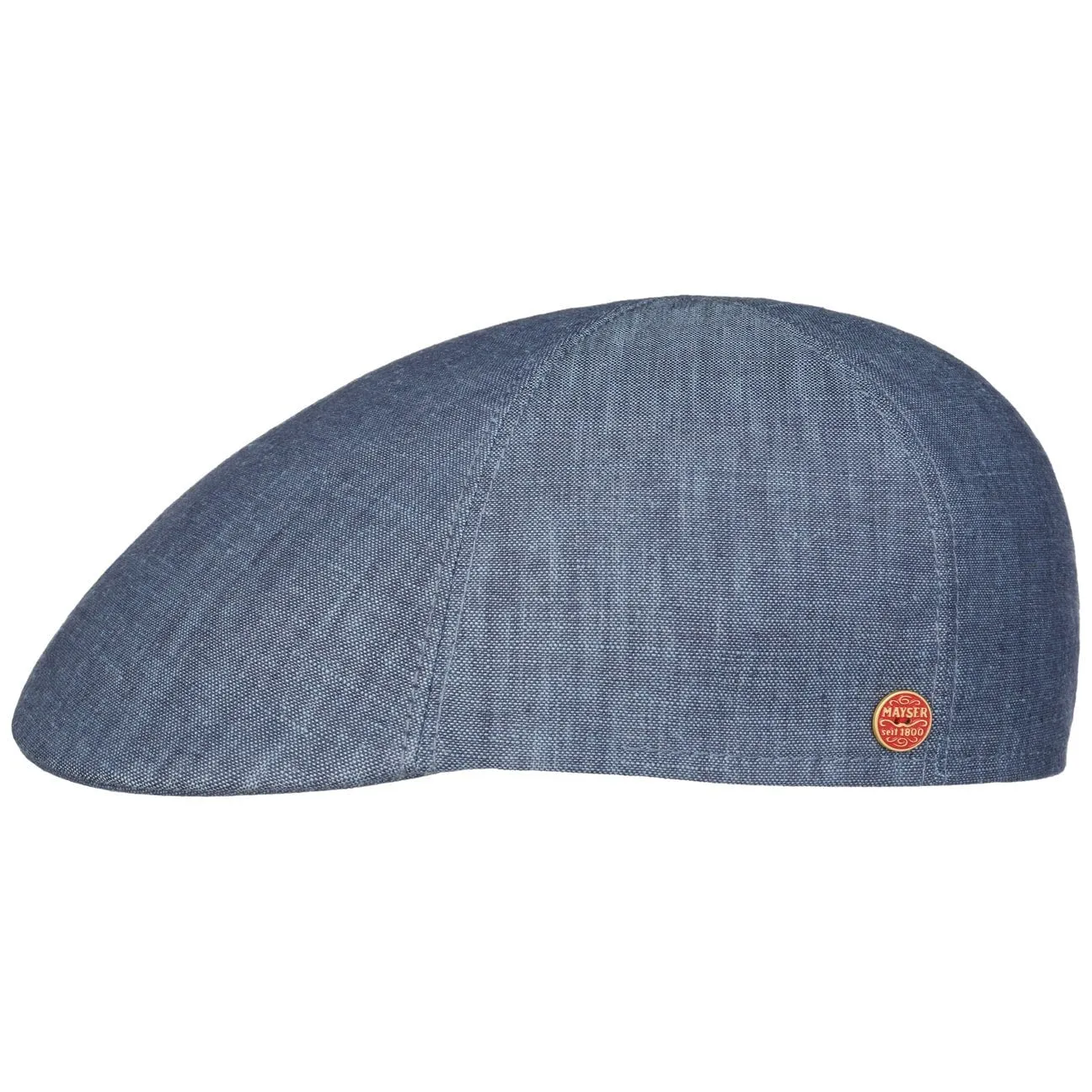 Paddy Linen Flat Cap by Mayser