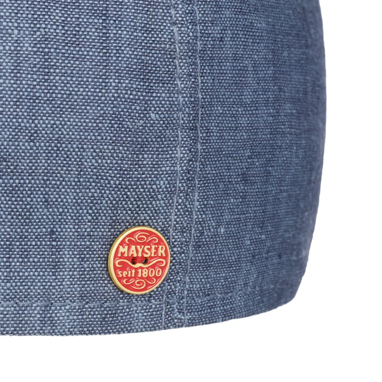 Paddy Linen Flat Cap by Mayser