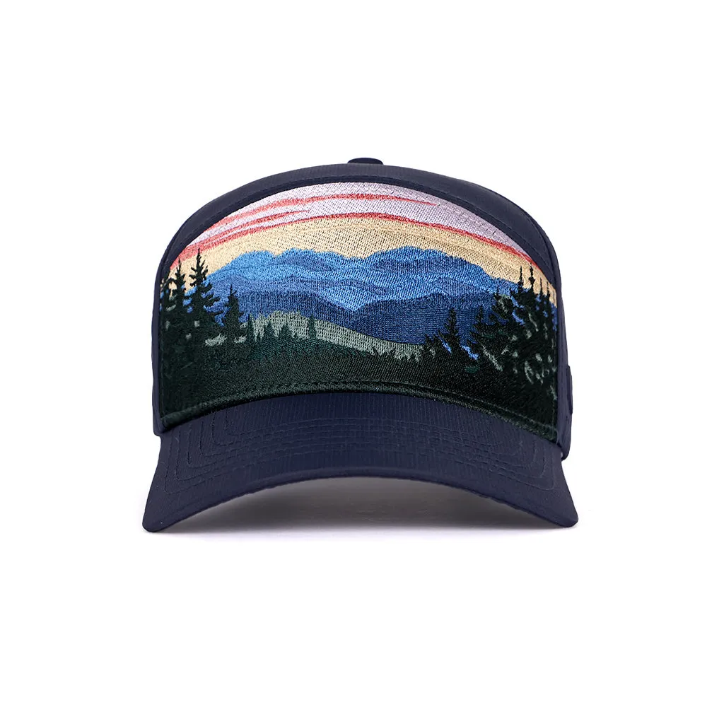 Performance Snapback | Blue Ridge Horizon | Navy
