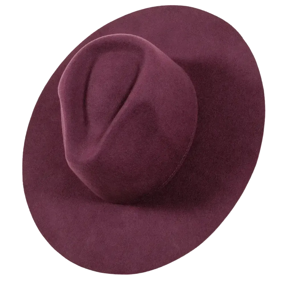 Rancher Vivid | Womens Colored Felt Fedora Hat
