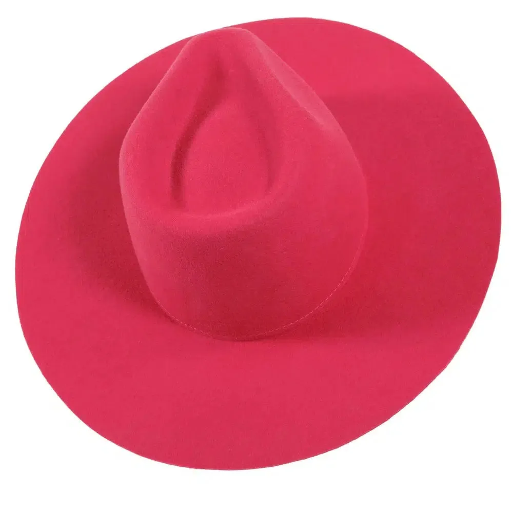Rancher Vivid | Womens Colored Felt Fedora Hat