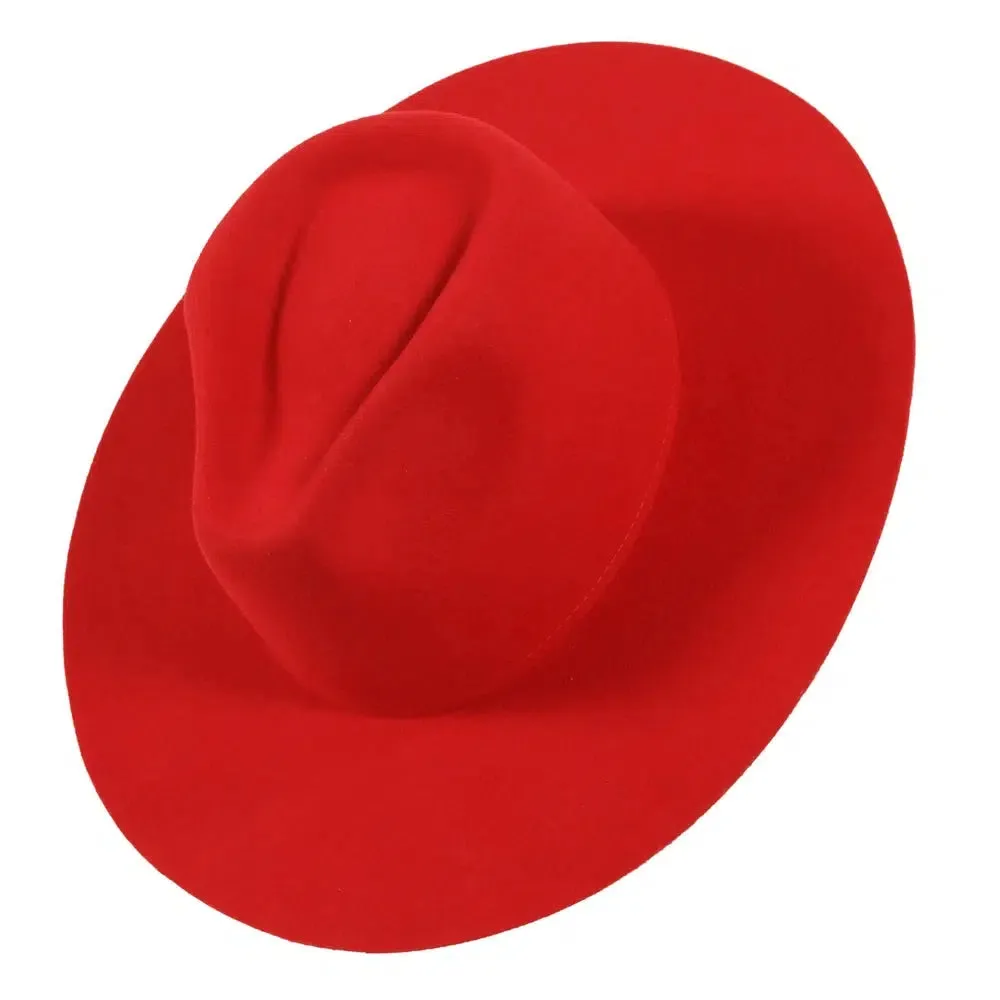Rancher Vivid | Womens Colored Felt Fedora Hat