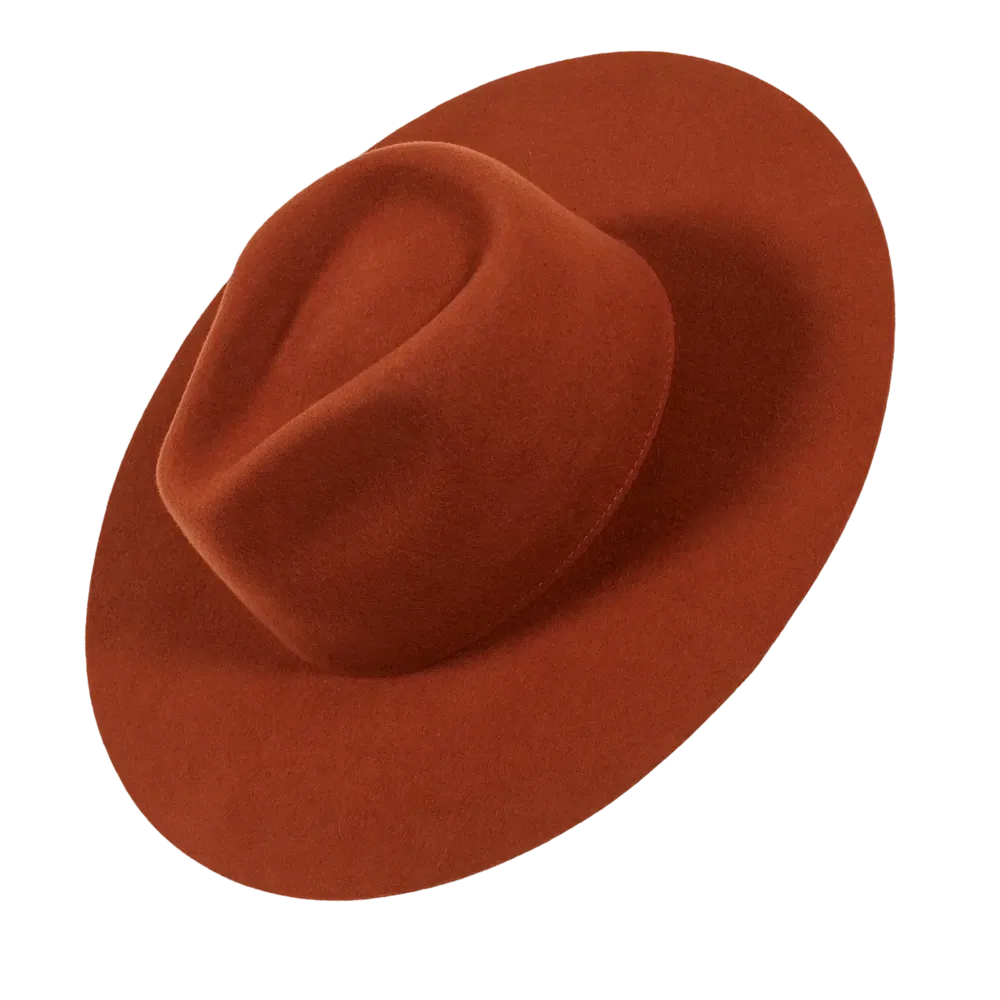Rancher Vivid | Womens Colored Felt Fedora Hat