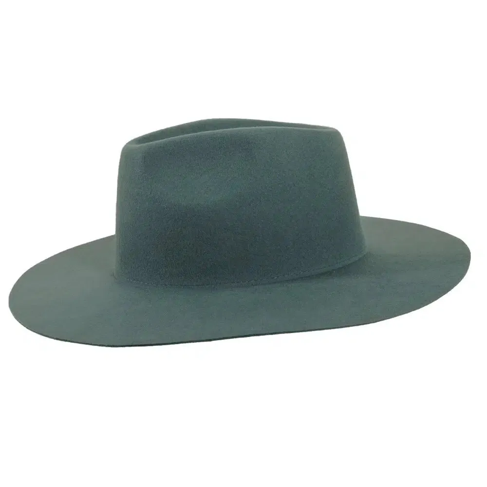 Rancher Vivid | Womens Colored Felt Fedora Hat