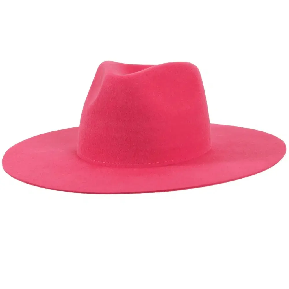 Rancher Vivid | Womens Colored Felt Fedora Hat