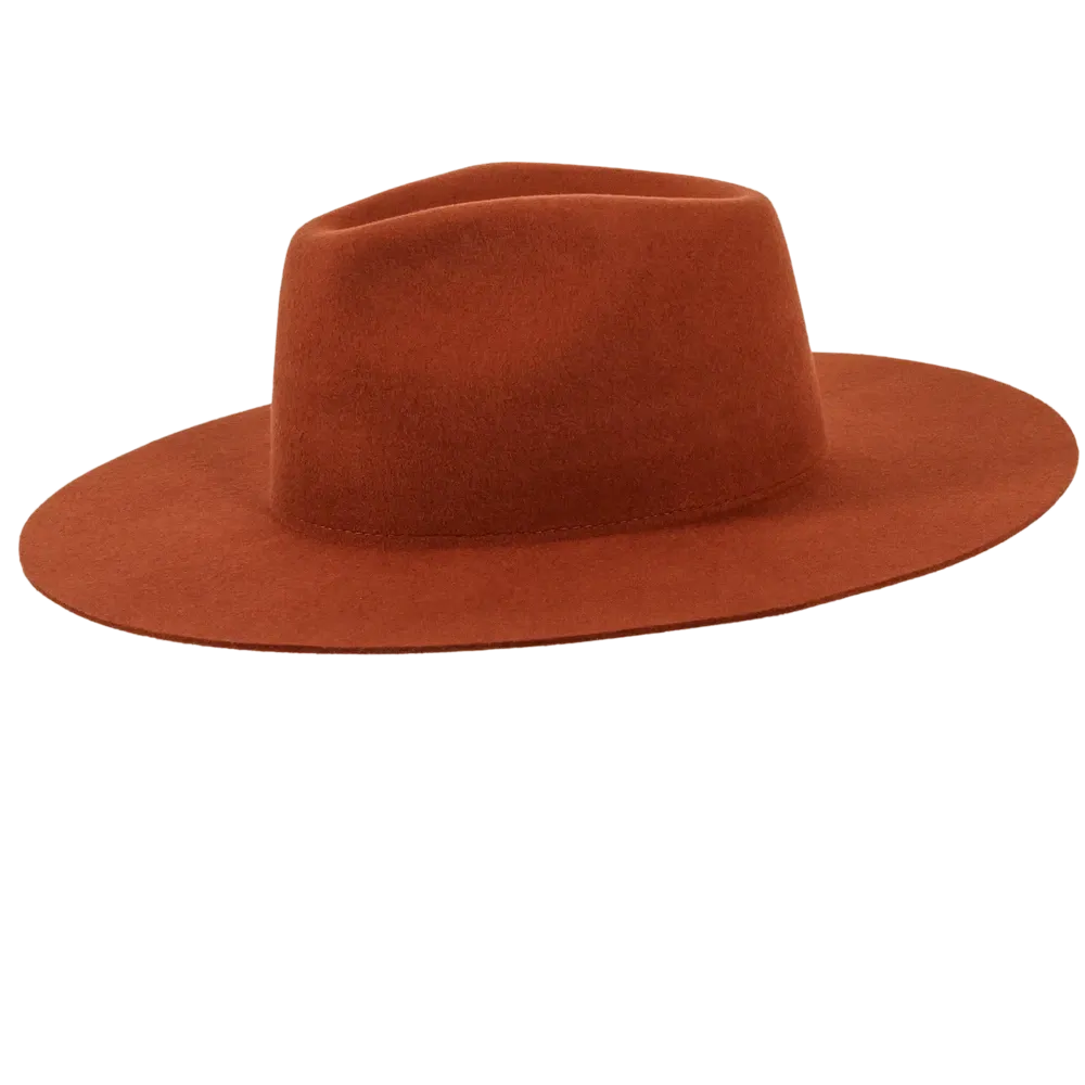 Rancher Vivid | Womens Colored Felt Fedora Hat