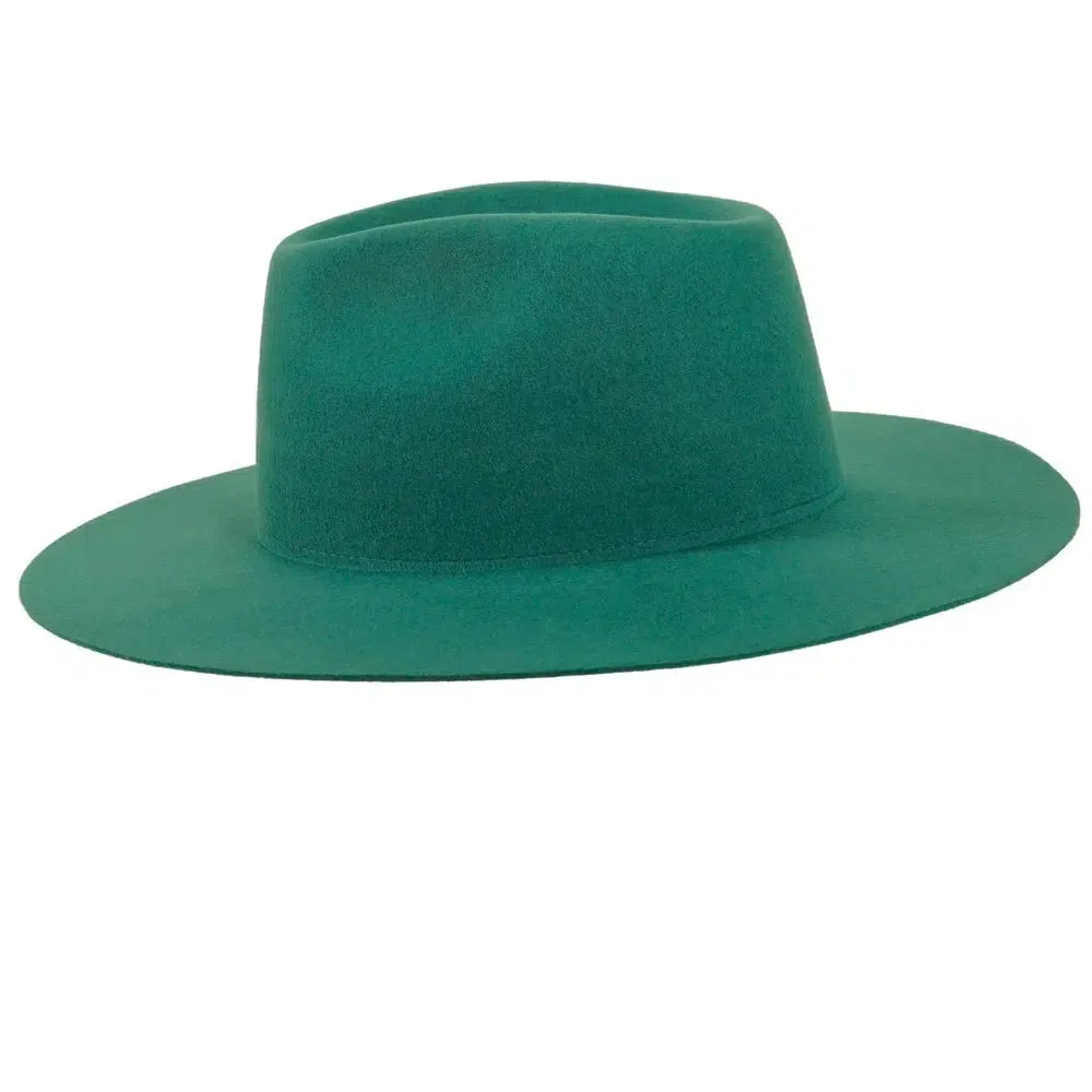 Rancher Vivid | Womens Colored Felt Fedora Hat