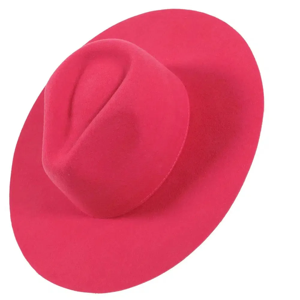 Rancher Vivid | Womens Colored Felt Fedora Hat