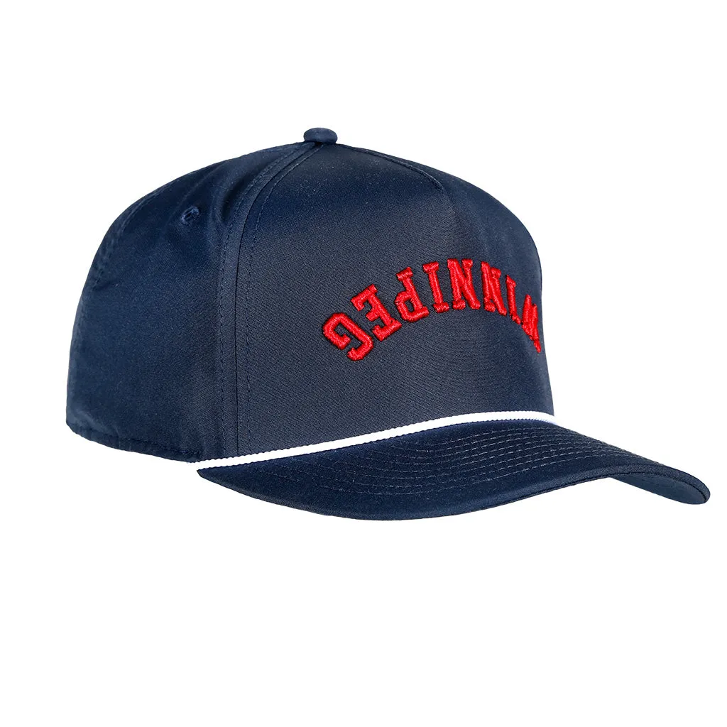 REVERSE ARCH ALT ROPE CAP