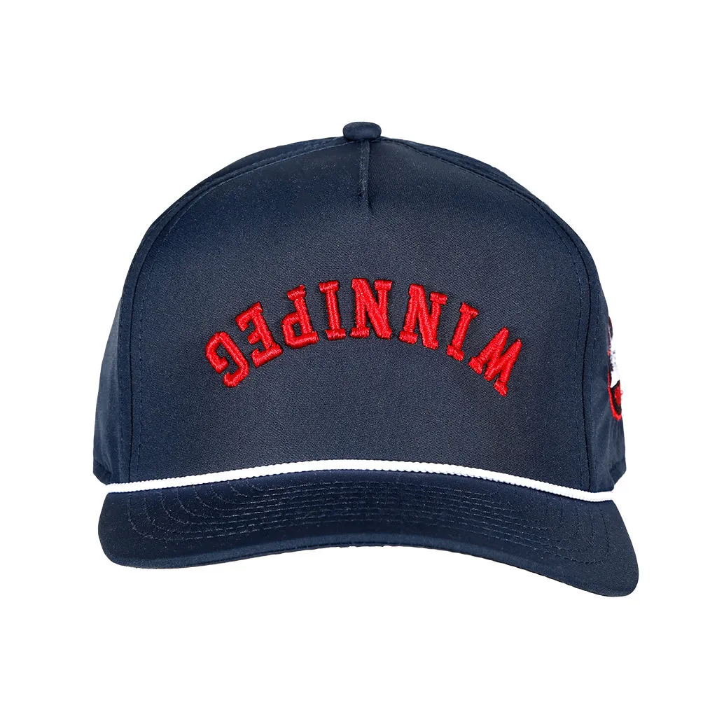 REVERSE ARCH ALT ROPE CAP