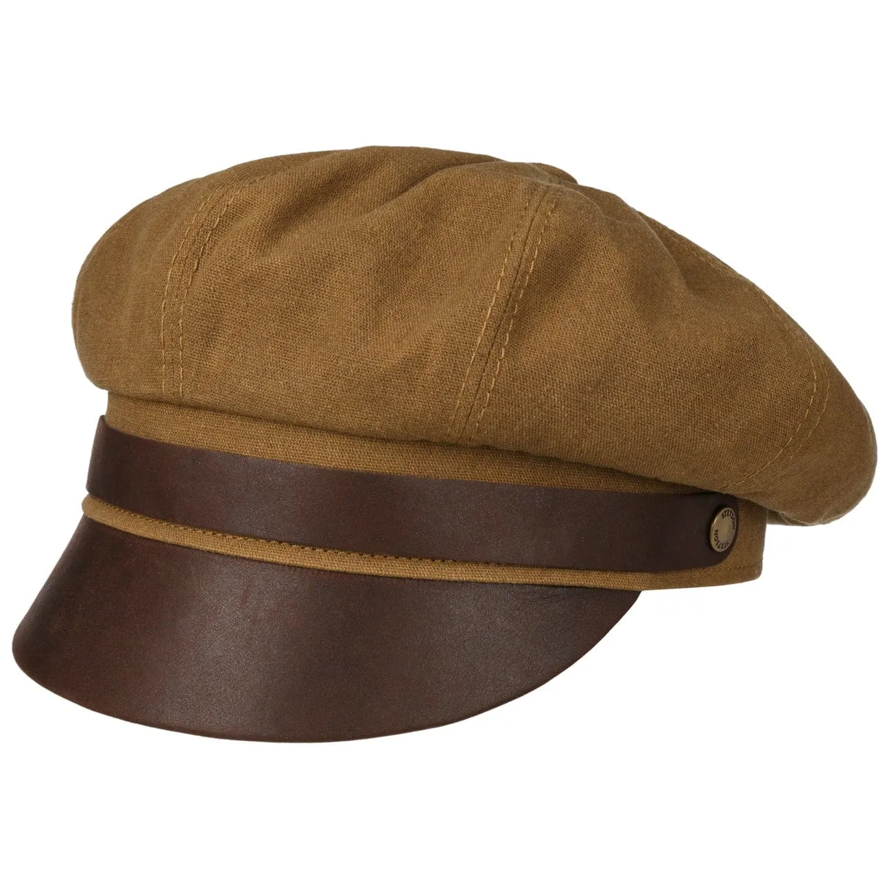 Riders Waxed Contrast Fisherman's Cap by Stetson