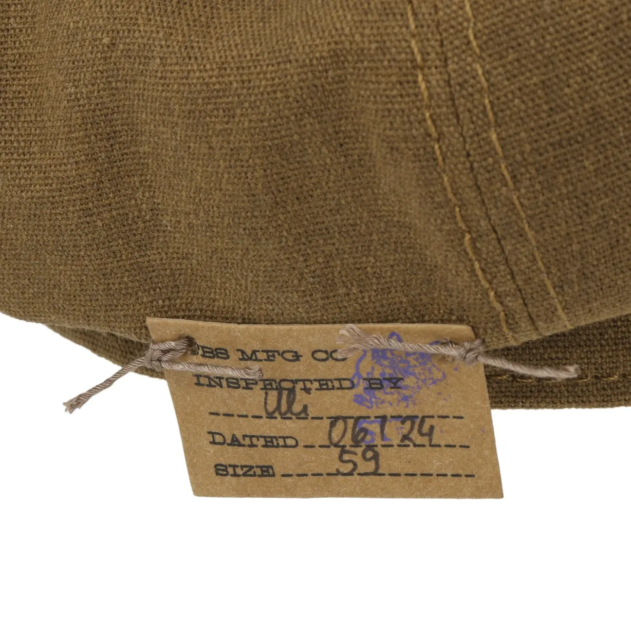 Riders Waxed Contrast Fisherman's Cap by Stetson