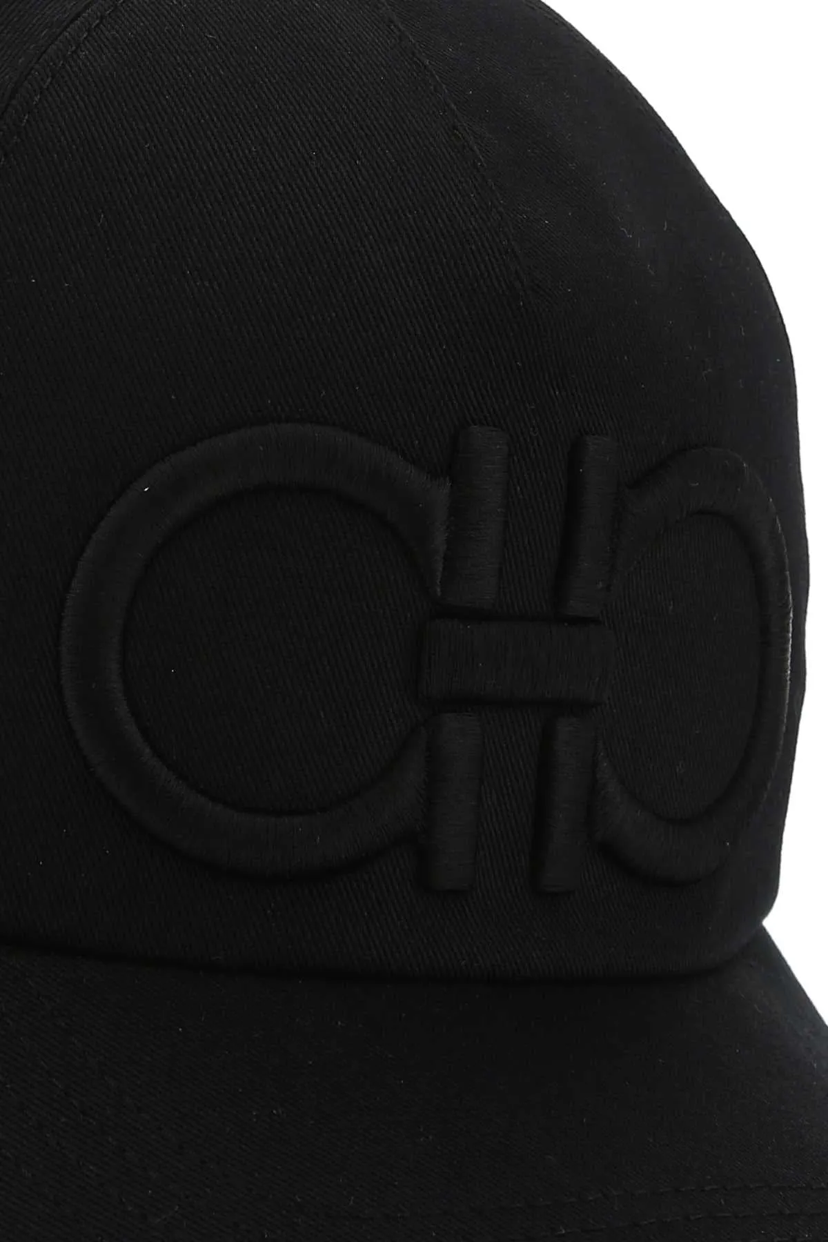 Salvatore Ferragamo Gancini Detailed Baseball Cap