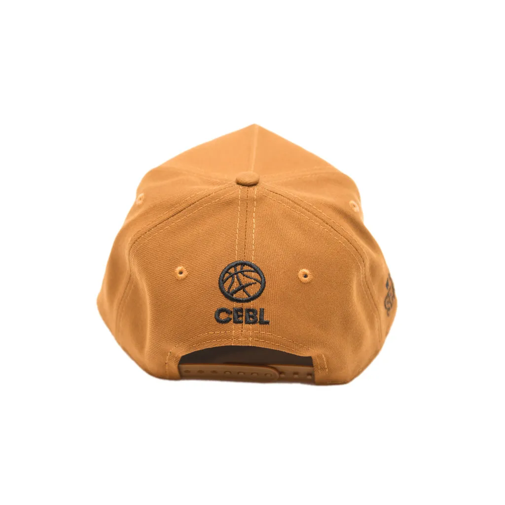 SEA BEARS 940 A-FRAME CAP - PEANUT/BLACK