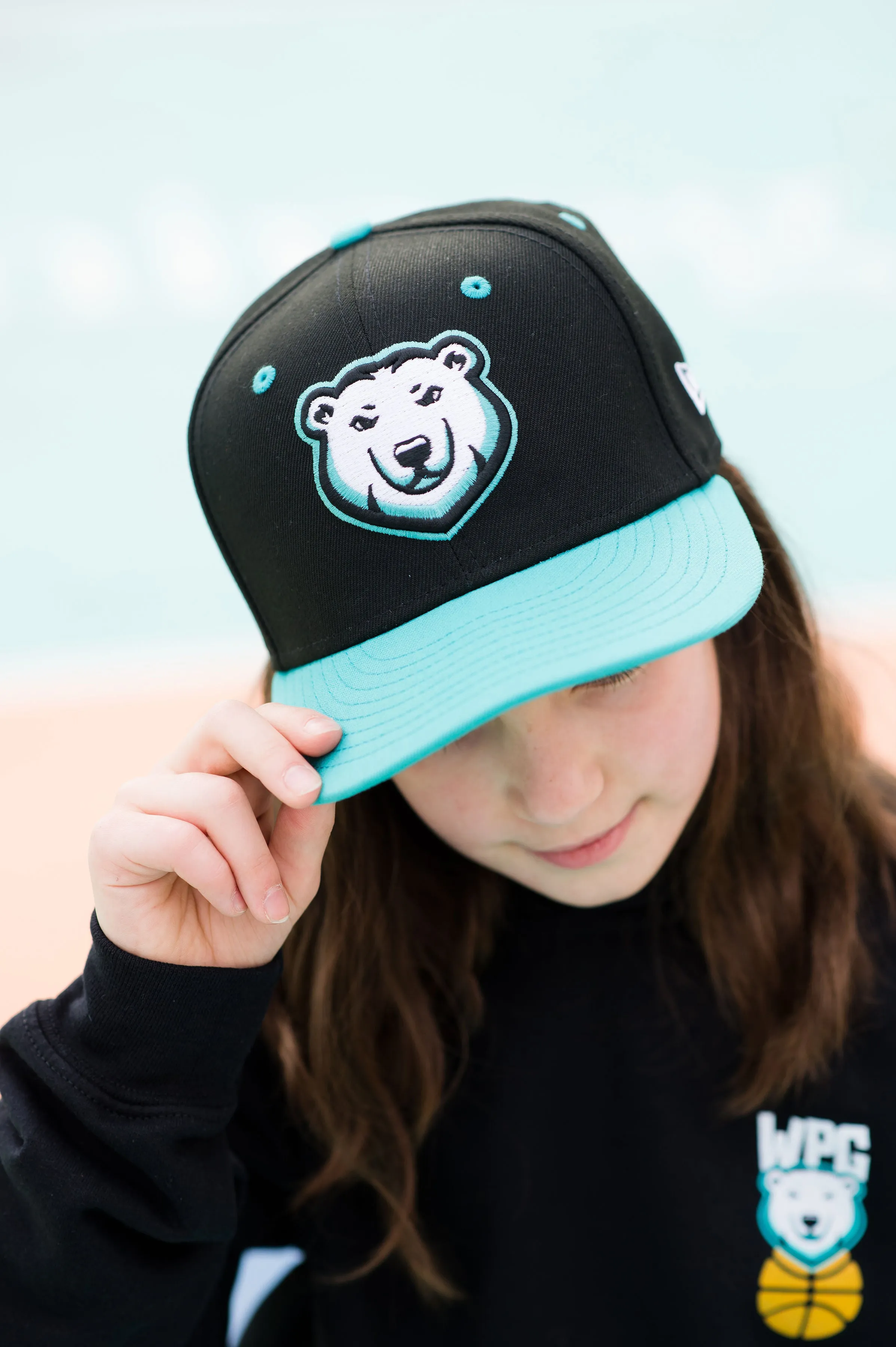 SEA BEARS YOUTH 950 SNAPBACK BLK/TEAL