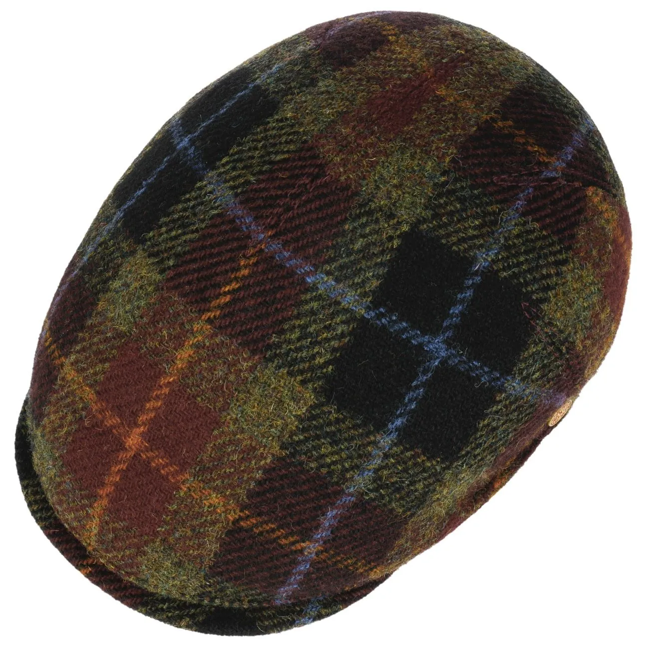 Sidney Classic Harris Tweed Flat Cap by Mayser