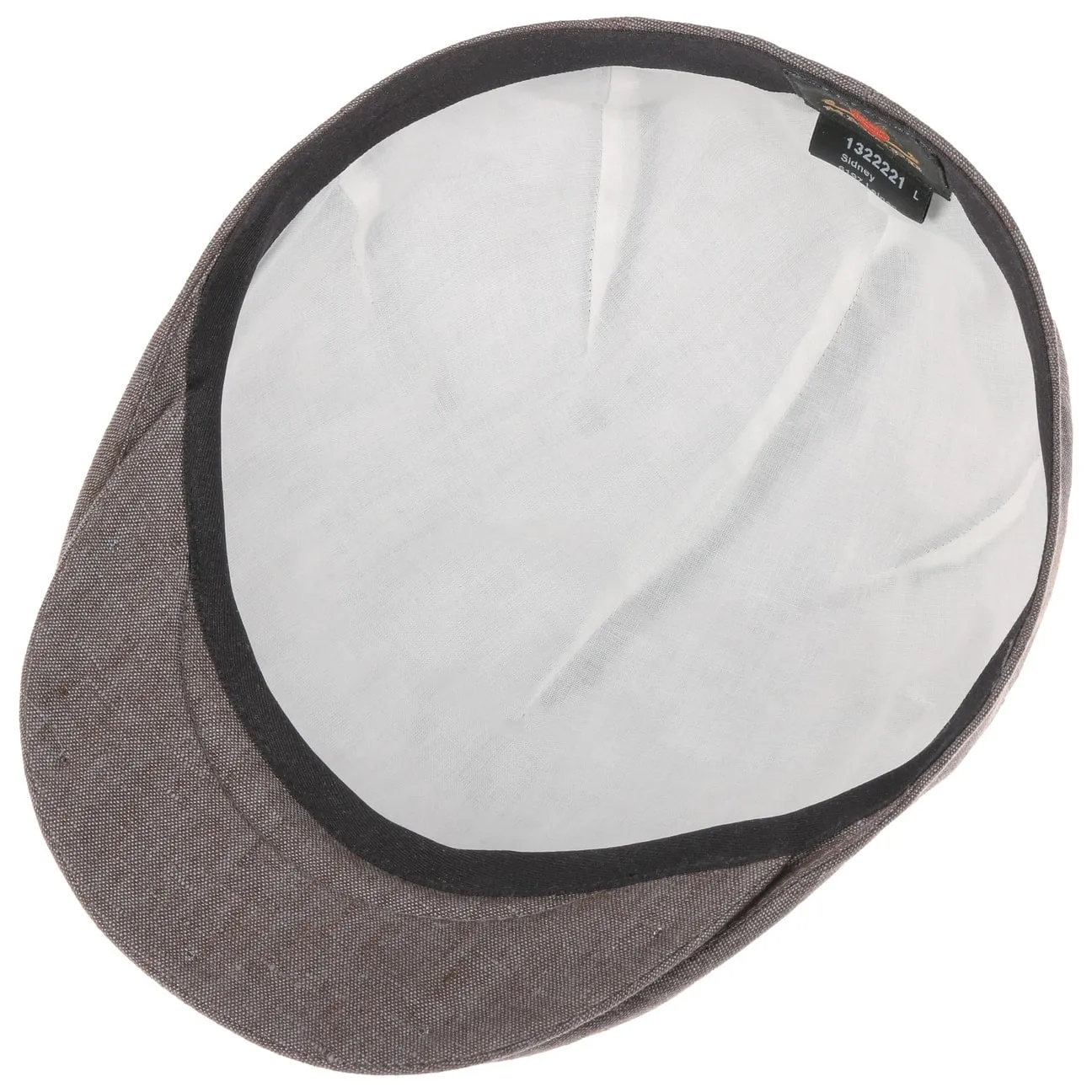Sidney Linen Flat Cap by Mayser