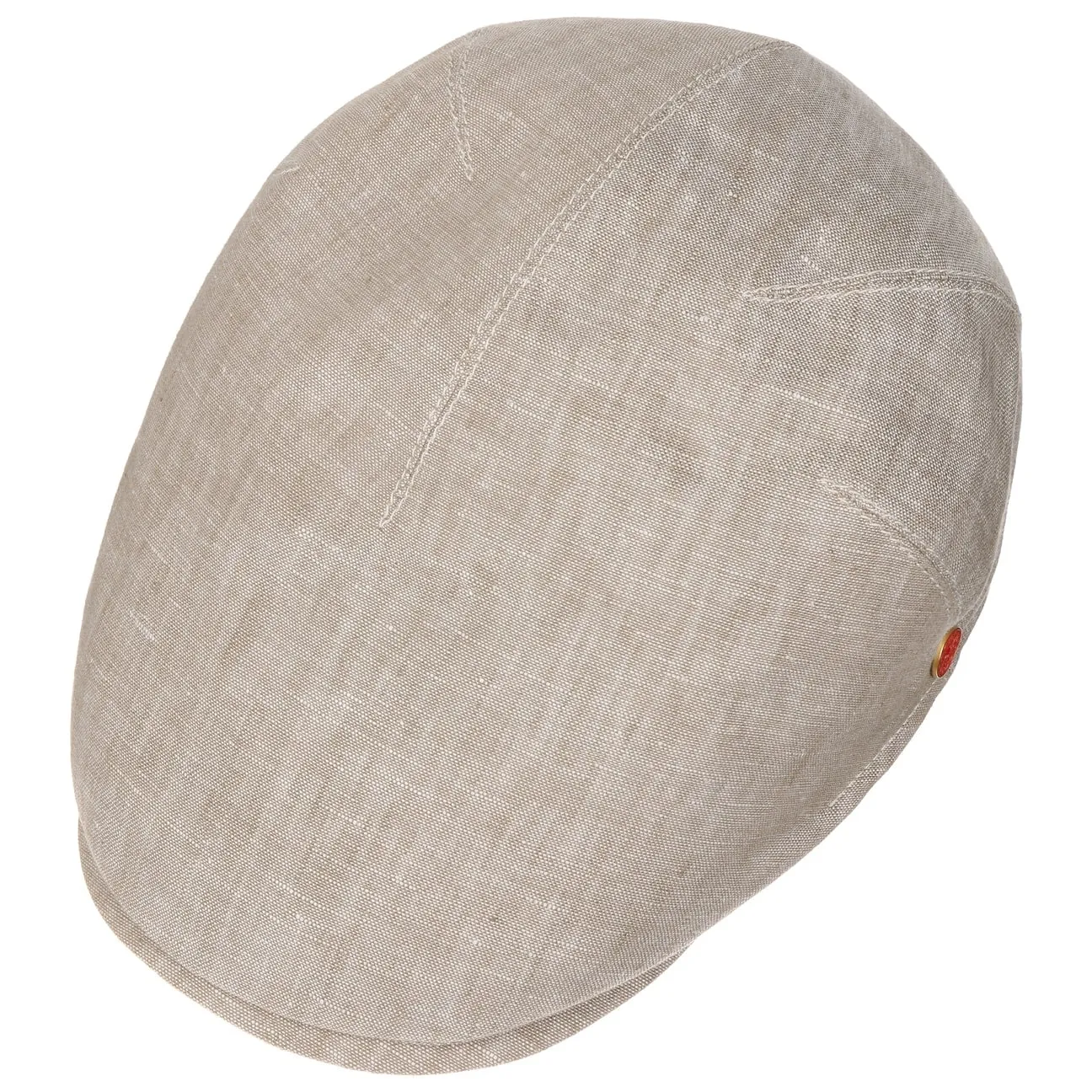 Sidney Linen Flat Cap by Mayser