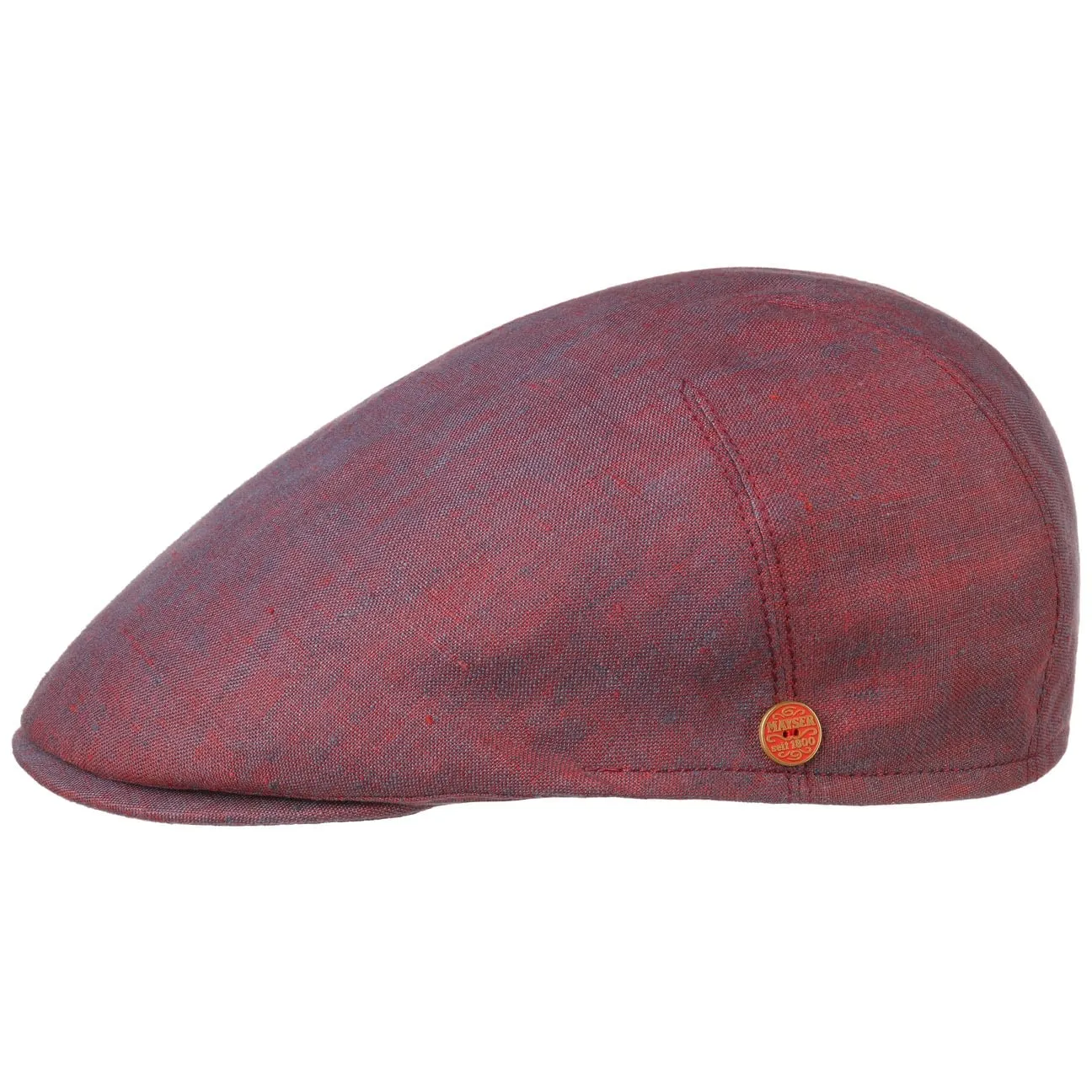 Sidney Linen Flat Cap by Mayser