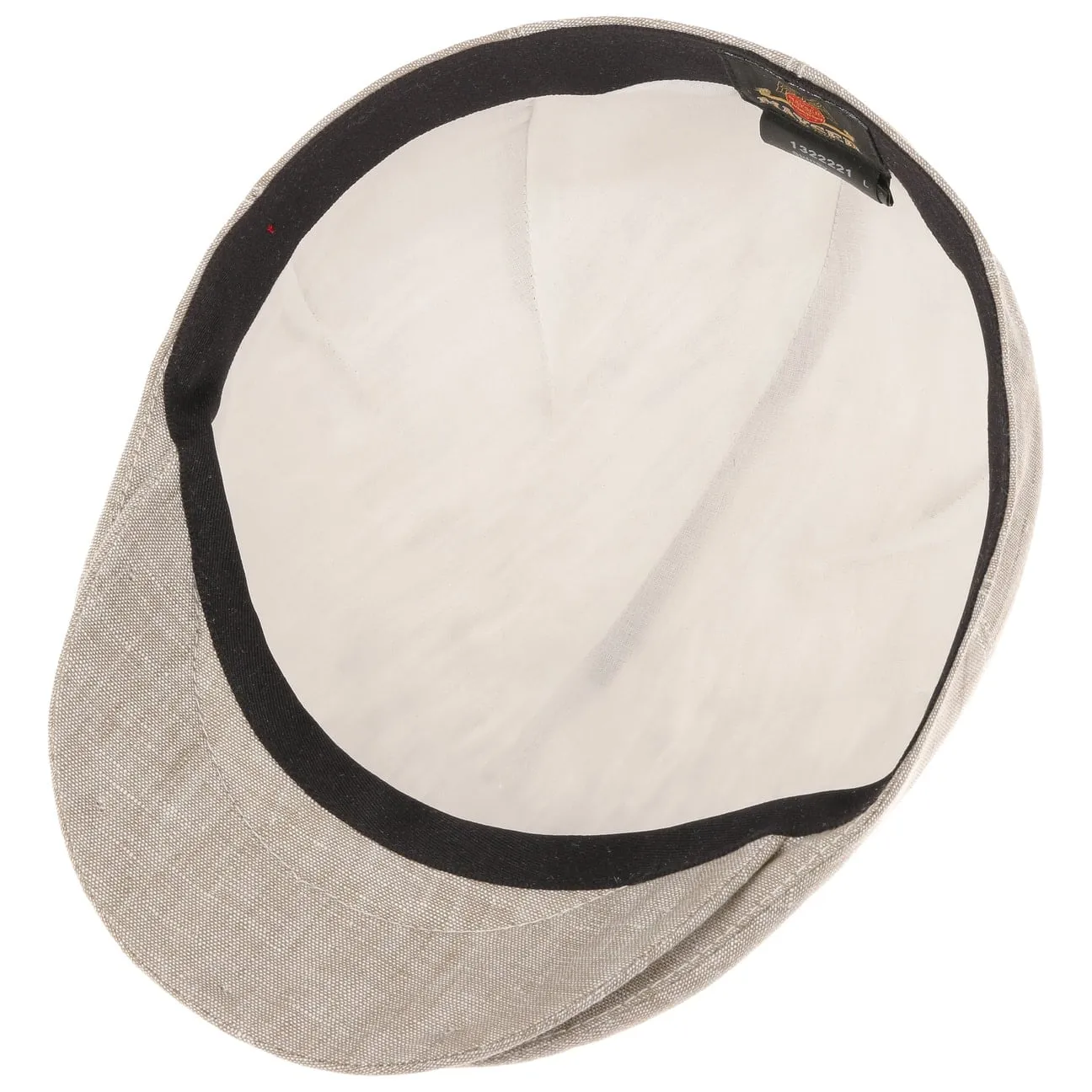 Sidney Linen Flat Cap by Mayser