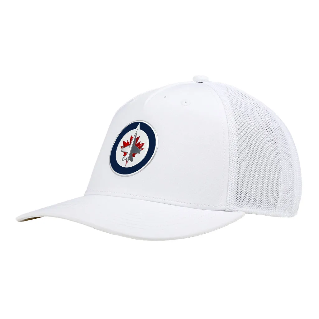 SIGNAL WHITE TRUCKER CAP