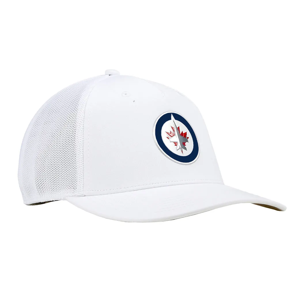 SIGNAL WHITE TRUCKER CAP