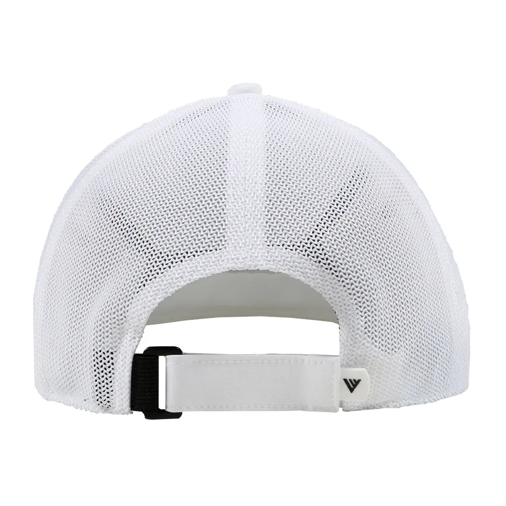 SIGNAL WHITE TRUCKER CAP