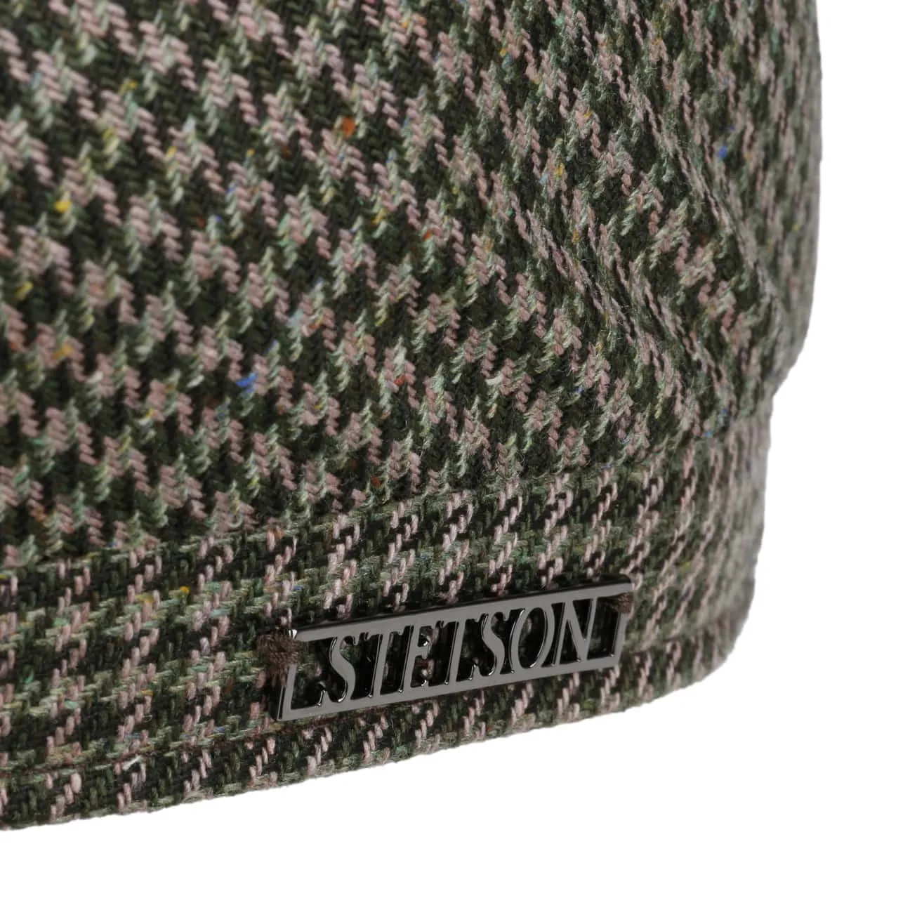 Silk Houndstooth News Boy by Stetson