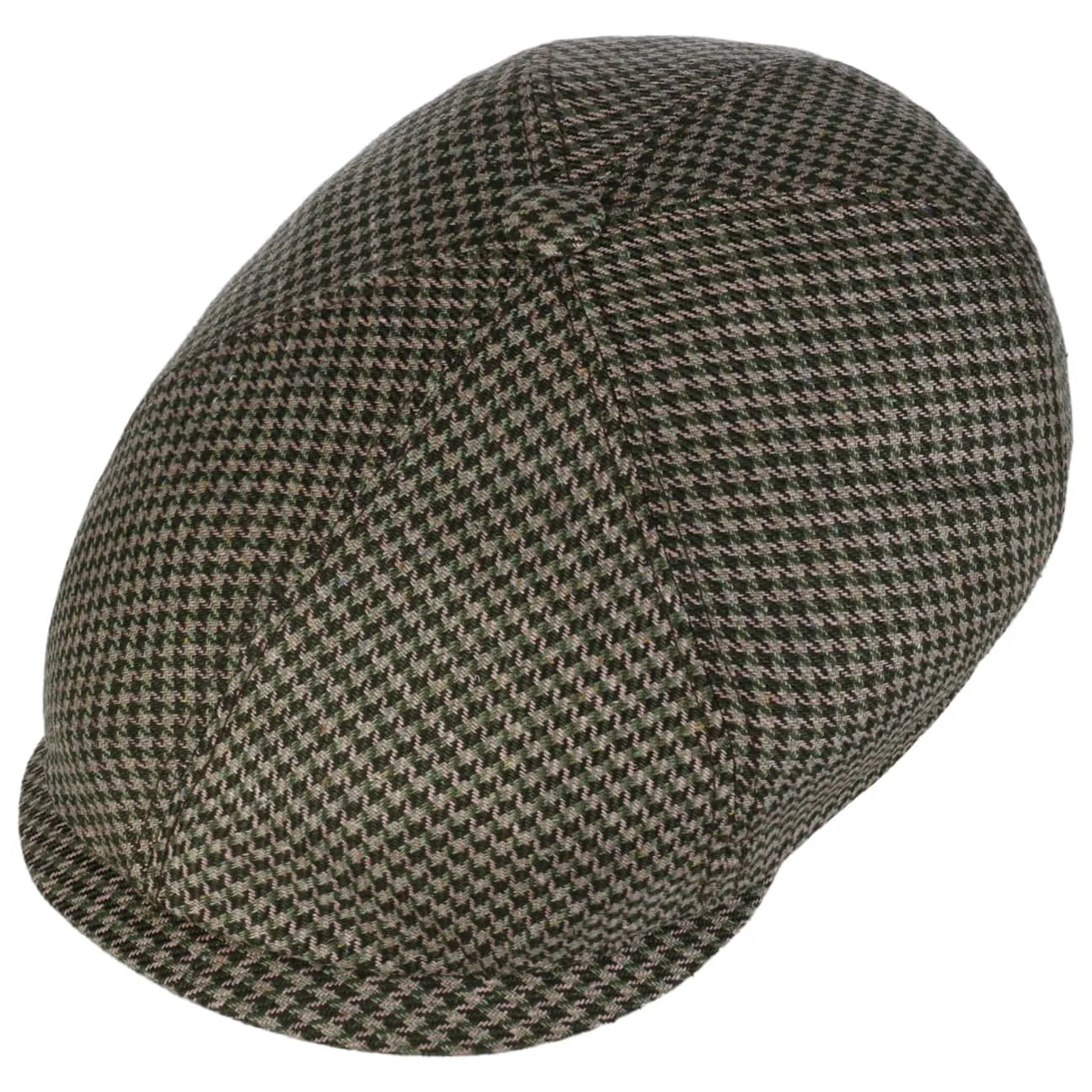 Silk Houndstooth News Boy by Stetson