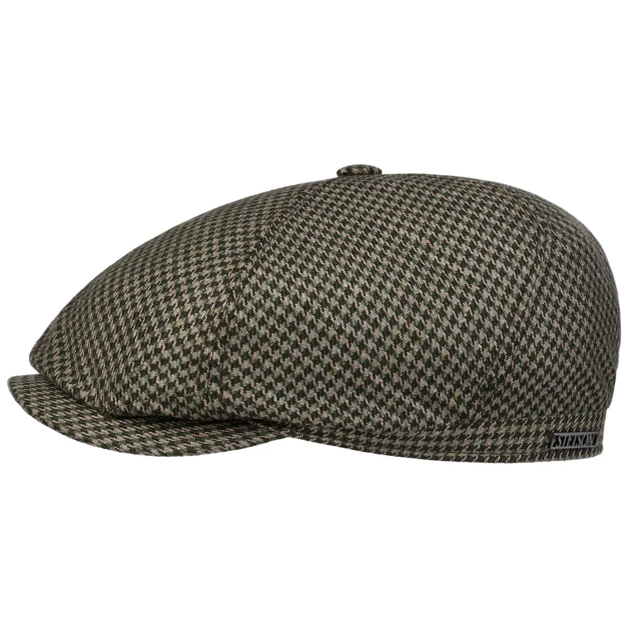 Silk Houndstooth News Boy by Stetson