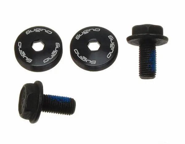 Sugino 75 Crank Arm Dust Caps & Fixing Bolts