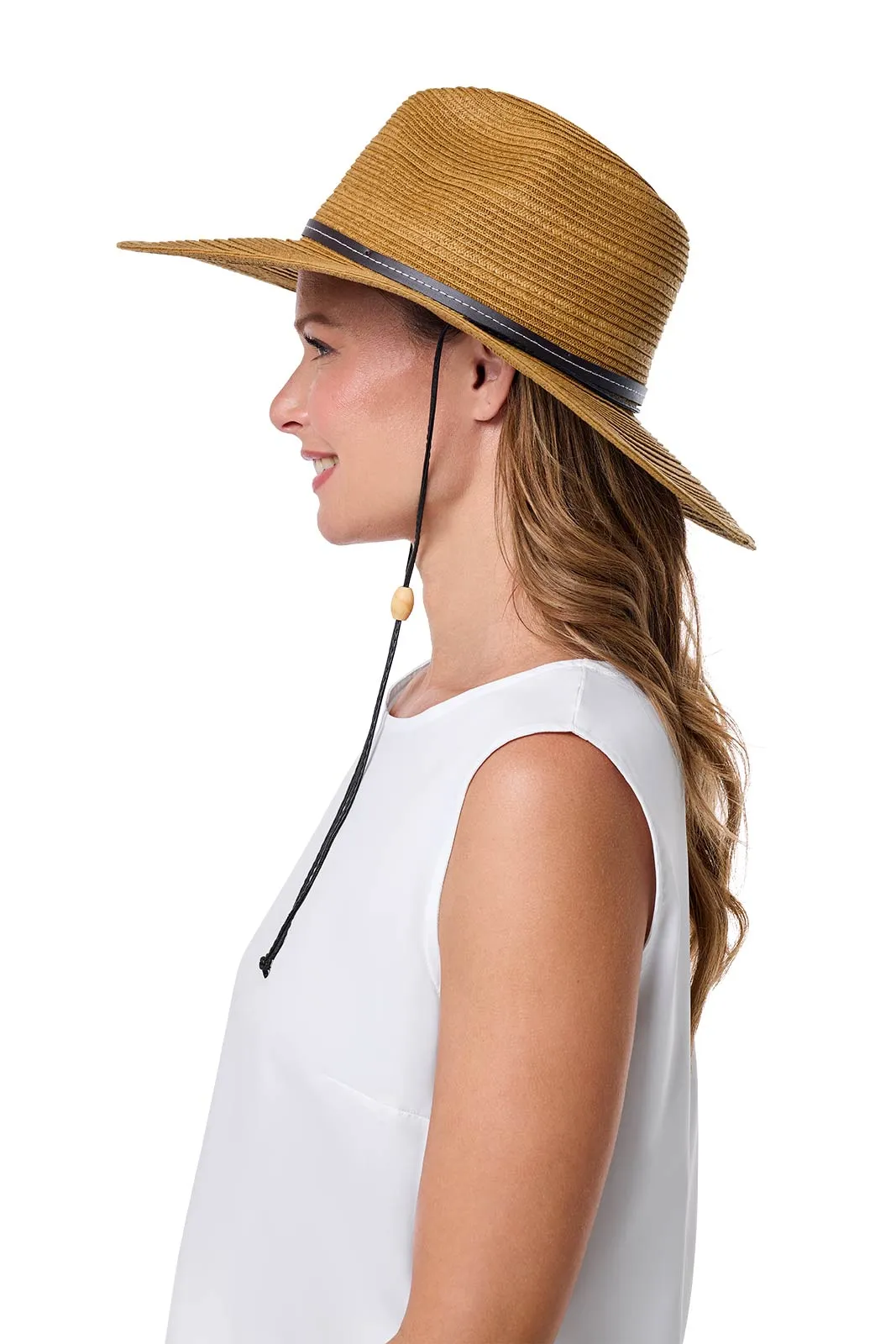 Sun Hat with Chin Cord - Tempe | Tan