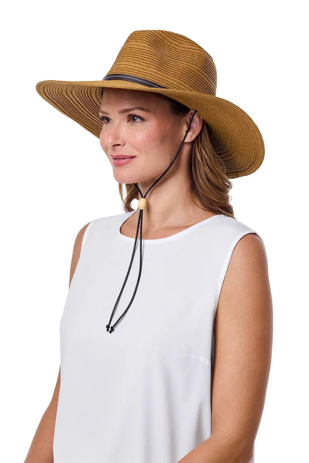 Sun Hat with Chin Cord - Tempe | Tan