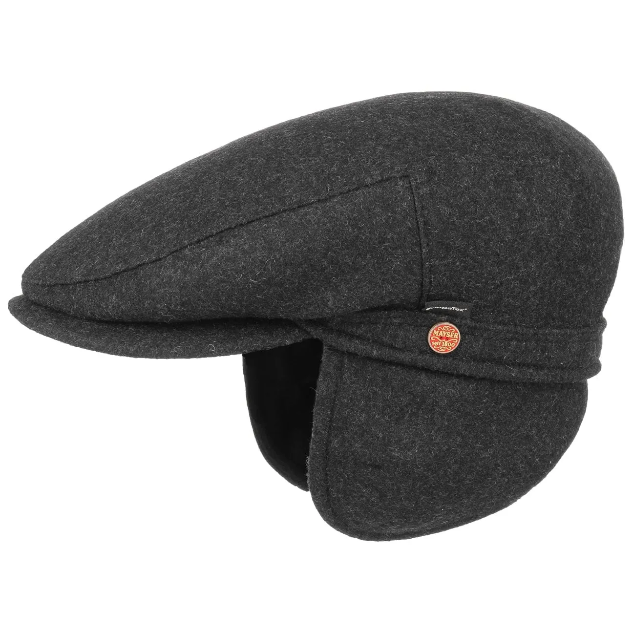 Sympatex Earflap Flat Cap by Mayser