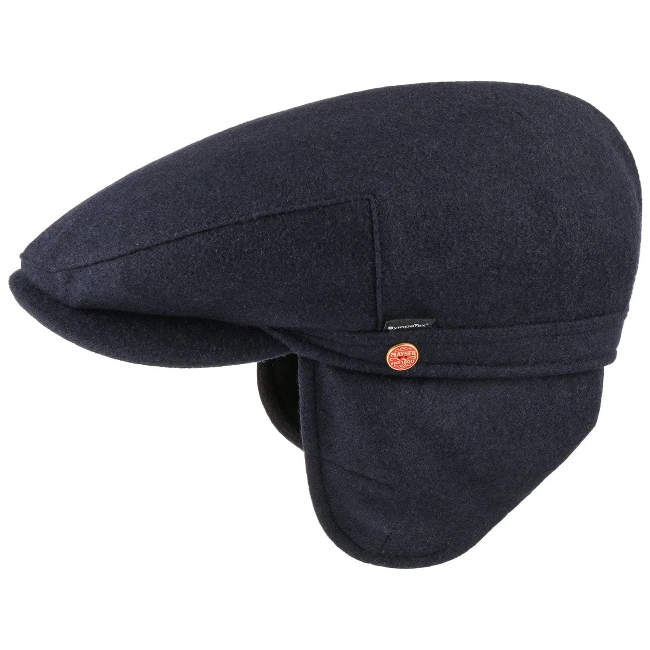 Sympatex Earflap Flat Cap by Mayser