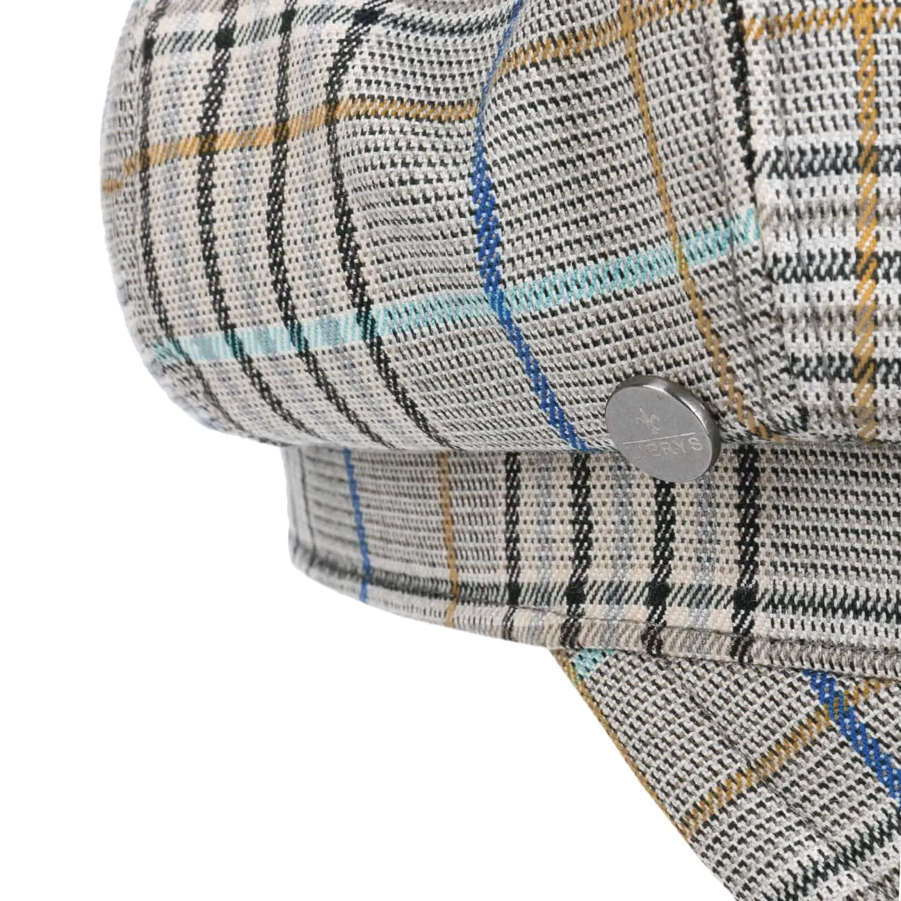 Tarragona Check Newsboy Cap by Lierys